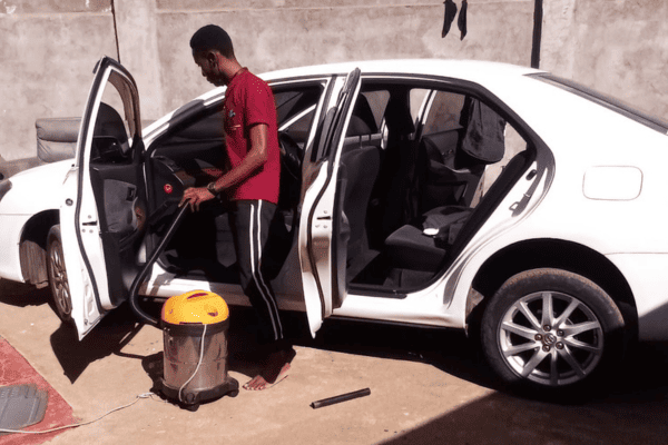 Vehicle Interior Cleaning